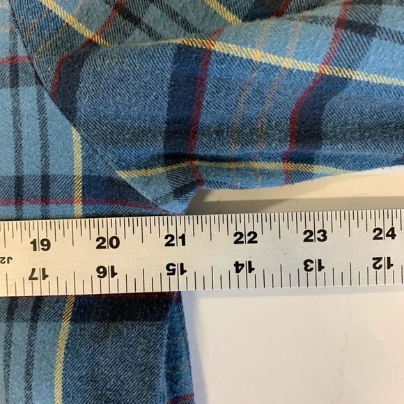 Volcom Men's Gaines Cotton Plaid Flannel Button Up Long Sleeve Shirt Size L - Picture 11 of 12